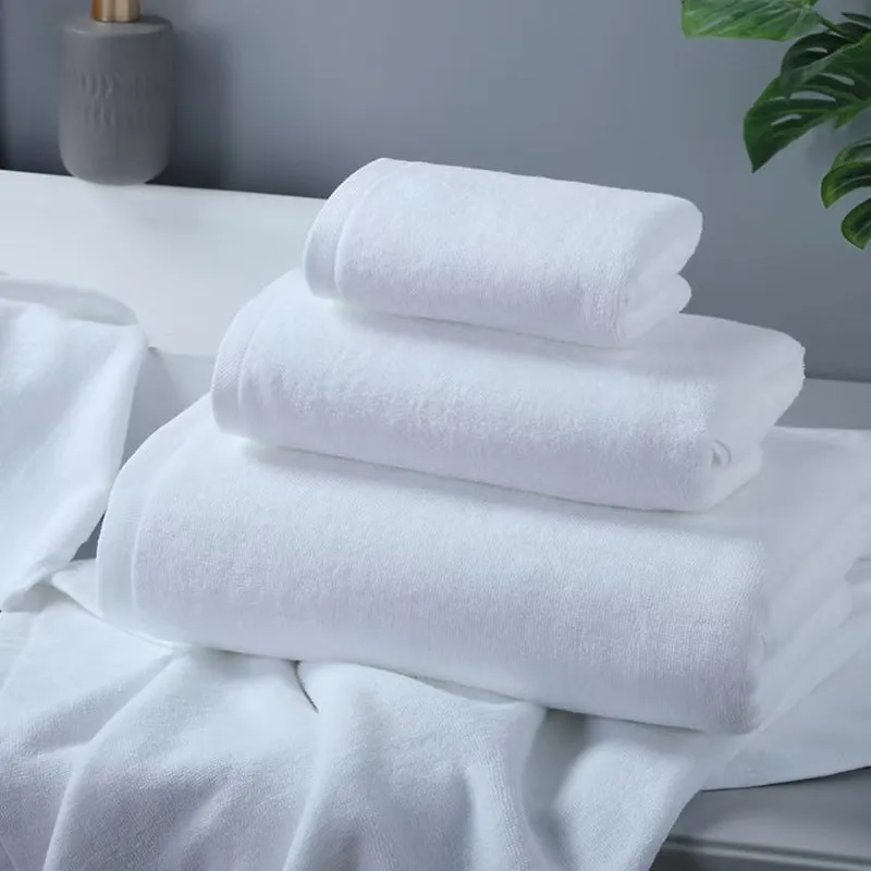 White Glowyt towels folded on a surface